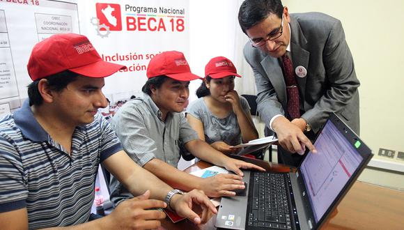 Beca 18 es una beca integral que cubre la carrera completa a los ganadores. (Foto: Andina)