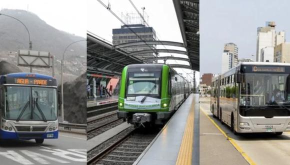 La ATU brindó los horarios del Metropolitano, Metro de Lima y corredores, taxi y transporte regular por Fiestas Patrias. (Foto: ATU)