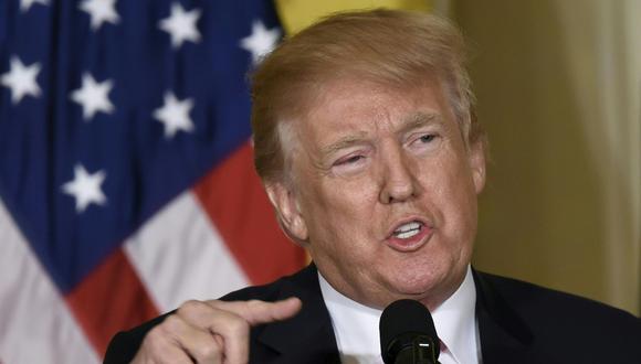 Donald Trump anunciará hoy si Estados Unidos se retira del acuerdo nuclear con Irán. (AFP).