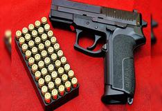 Pistolas adquiridas en EE.UU. serán distribuidas la próxima semana