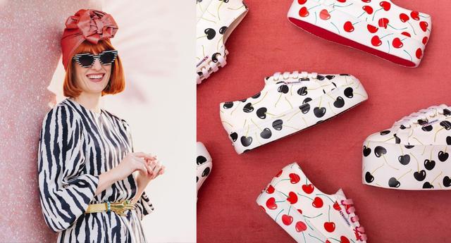 Jessica Butrich ha sorprendido con una colección de zapatillas llenas de sabor latino, en colaboración con la marca italiana Superga. (Fotos: Instagram/ @jessicabutrich)