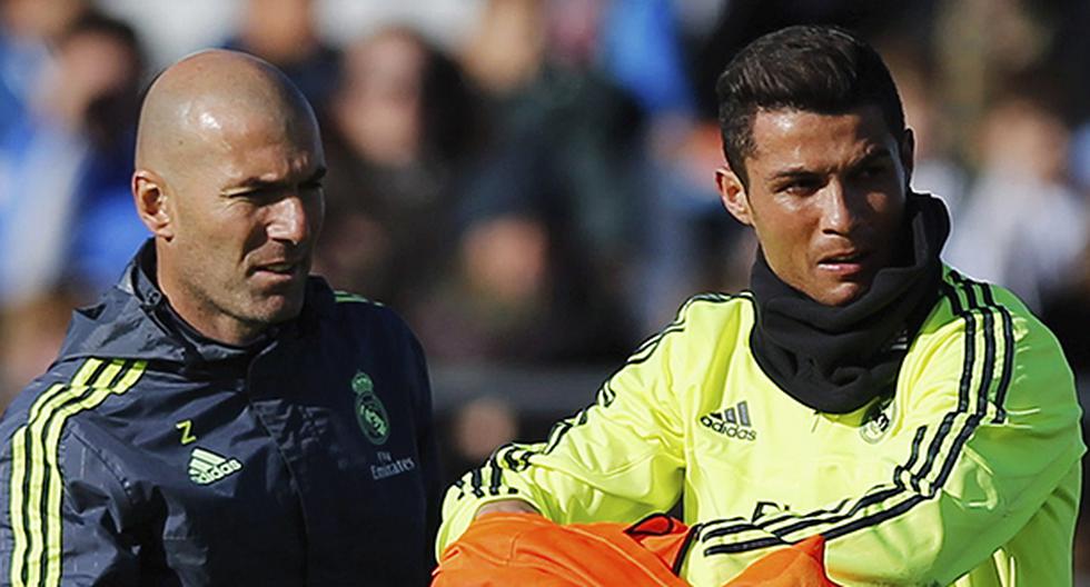Cristiano Ronaldo se quedará en el Real Madrid según afirma Zinedine Zidane. (Foto: Getty Images)