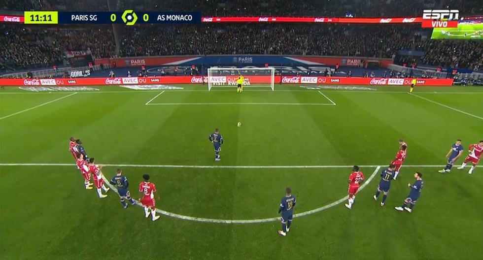 He applied the ‘law of the ex’: Mbappé makes it 1-0 for PSG against Monaco |  VIDEO