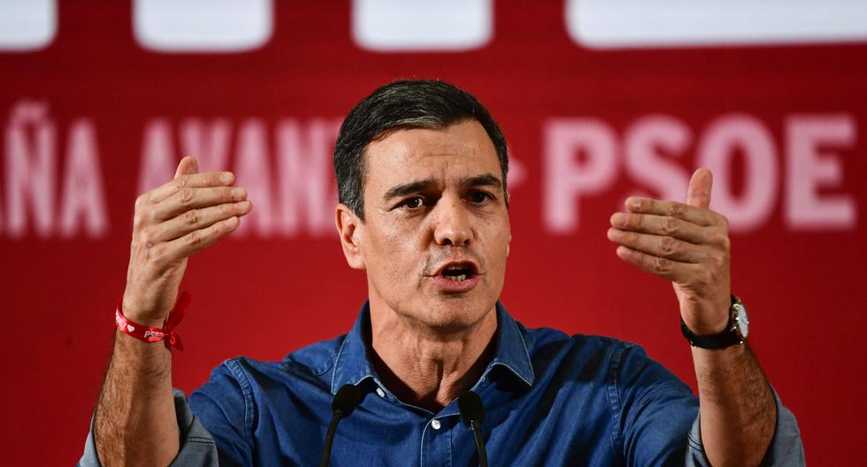El jefe del Gobierno Español y líder del Partido Socialista (PSOE) de España, Pedro Sánchez. (Foto: AFP)