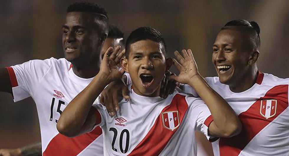 Hasta en Dinamarca están contendo por el nivel mostrado por Edison Flores con la Selección Peruana. El volante anotó en los 2 partidos ante Bolivia y Ecuador. (Foto: Getty Images)