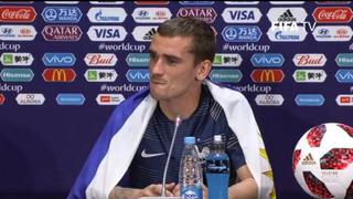 Francia vs. Croacia: Griezmann festejó título con la bandera de Uruguay [VIDEO]