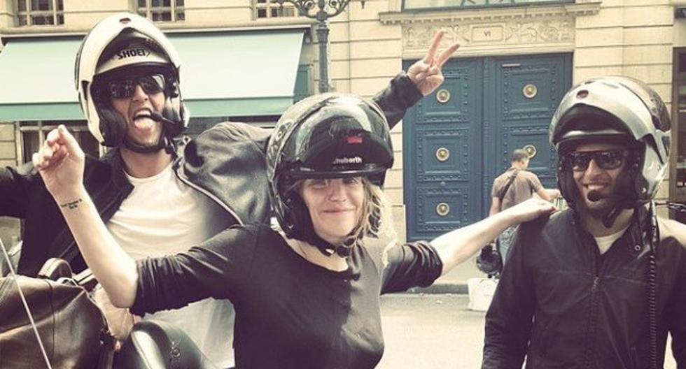 Courtney Love denunció ataque en huelga de taxistas en París. (Foto: Instagram)