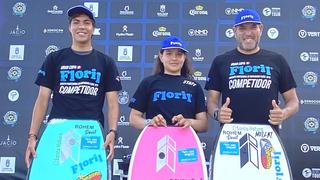 Representantes peruanos: Los hermanos Saavedra participan en el Mundial de Bodyboarding Júnior