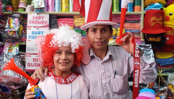 Peru vs. Argentina, partido, mercado central