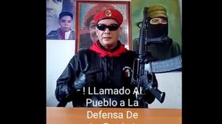 Jefe del principal colectivo chavista llamó a defender a Nicolás Maduro con armas