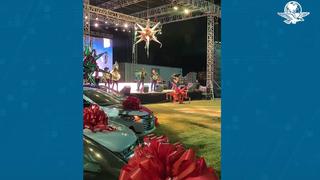 JGL, las siglas que vinculan a los hijos de ‘El Chapo’ con fiesta navideña y cientos de regalos en Sinaloa | VIDEO