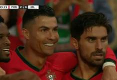 Comandante inacabable: golazo de Cristiano Ronaldo para el 2-0 de Portugal vs Irlanda por amistoso | VIDEO