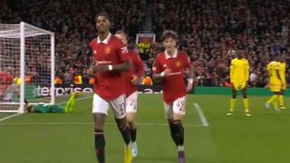 Golazo de Rashford: Manchester United vence 2-0 a Sheriff por la Europa League | VIDEO