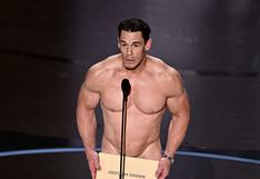 Oscar 2024: John Cena presentó un premio Oscar desnudo