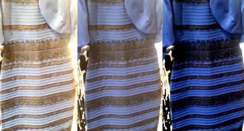 ¿Cuál es el verdadero color del vestido? (Foto: Captura)