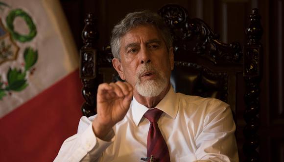 El presidente Francisco Sagasti exhortó a la ciudadanía a no creer en "informes tendenciosos" (Anthony Niño de Guzmán/GEC)