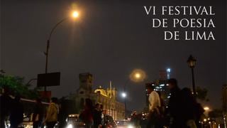 Arrancó el Festival Latinoamericano de Poesía de Lima