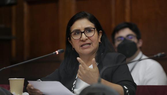 Comisión de Ética investiga a la congresista Katy Ugarte por presunto recorte de sueldos. (Foto: Congreso)