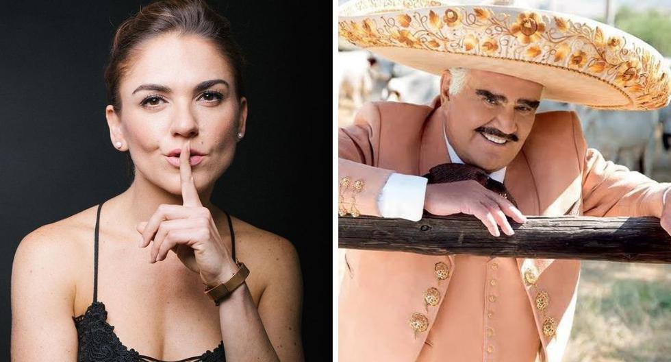Zoraida Gómez's mother talks about the kiss that Vicente Fernández gave the actress when she was a child