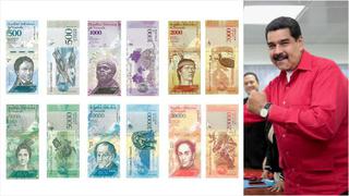 Venezuela: Estos son los billetes que buscan combatir la crisis