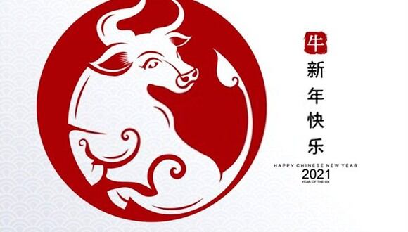 El Año 2021 será el año del Buey de Metal (Foto: chinesenewyear.net)