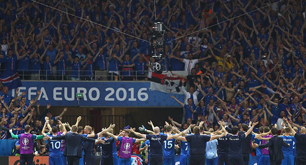 Islandia venció a Inglaterra por 2-1 y consiguió su histórica clasificación a los cuartos de final de la Eurocopa 2016, donde enfrentará a Francia. (Foto: Getty Images)