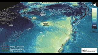 El fondo oceánico donde se busca al avión del vuelo MH370