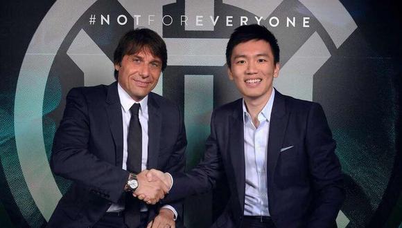 Antonio Conte es el nuevo entrenador del Inter de Milán. (Foto: @Inter)