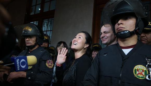 Tribunal Constitucional (TC) declaró fundado el recurso de habeas corpus de Keiko Fujimori y anuló la prisión preventiva que se le impuso por el Caso Odebrecht.
FOTOS: HUGO PEREZ / EL COMERCIO