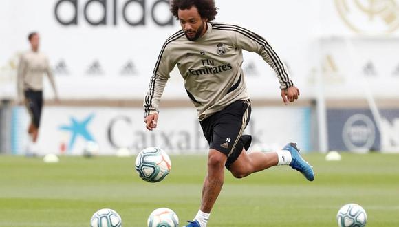 Marcelo se refirió a las sensaciones del Real Madrid, tras la vuelta a los entrenamientos. (Foto: EFE)