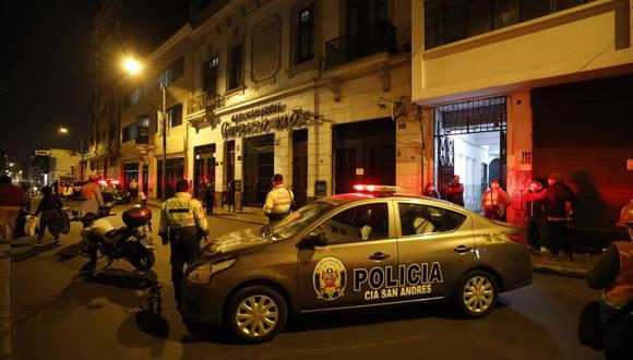 La muerte de Elmer Luis Artica Quintana fue instantánea. (César Bueno /@photo.gec)