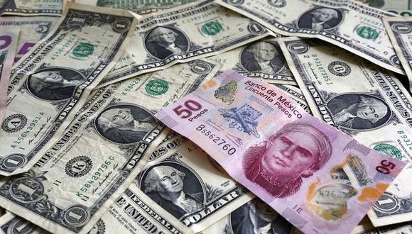 El dólar se negociaba a 20,1 pesos en México este miércoles. (Foto: AFP)