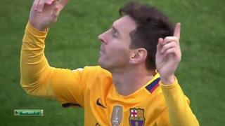 Lionel Messi marcó espléndido gol de 'tijera' con el Barcelona