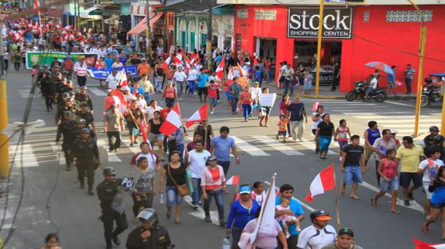Iquitos se movilizó pidiendo que Lote 192 pase a Petro-Perú - 2