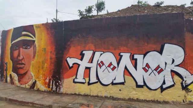 Grafiteros de SJM realizan el mural más grande de Lima - 1