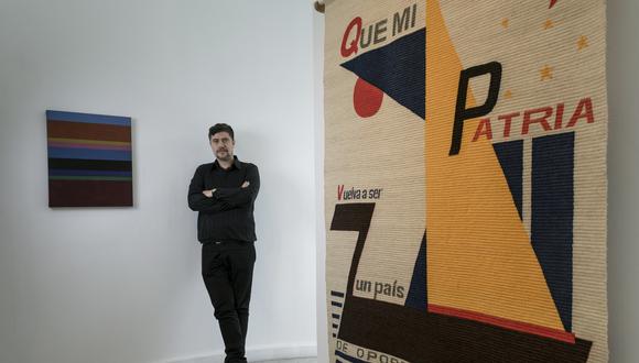 Miguel Aguirre, uno de los artistas visuales más importantes de su generación, presenta su nueva muestra individual en la Galeria El Paseo en Miraflores. (FOTO: LEANDRO BRITTO RAMIREZ)