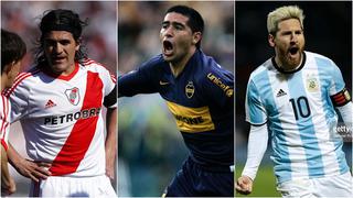 Messi, Riquelme, Ortega: ¿Quiénes fueron los ’10′ argentinos que siguieron al Diego?