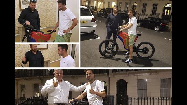 Messi y Piqué dejan los superautos por las bicicletas [FOTOS]  - 4