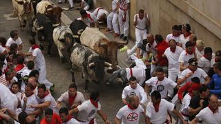 ¡A correr! El primer encierro de toros de San Fermín