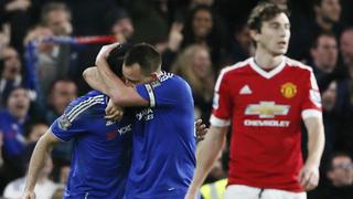 Chelsea empató 1-1 sobre el final al Manchester United [VIDEO]