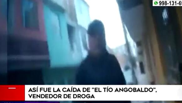 Luis Pedregal Cerna era intensamente buscado por ser, presuntamente, uno de los principales abastecedores de drogas en Lima. (Foto: Captura / América Noticias)