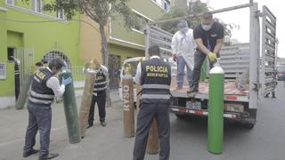 PNP interviene locales de empresa donde vendían oxígeno industrial como medicinal | VIDEO