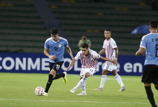 Uruguay venció a Paraguay por el Preolímpico Sub 23 | Foto: Violeta Ayasta/GEC