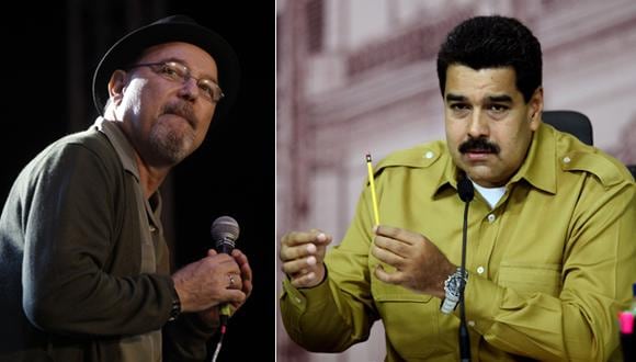 Rubén Blades criticó a Nicolás Maduro y este le respondió
