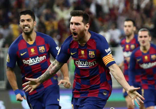 Barcelona vs. Atlético de Madrid: las postales que dejó la semifinal de la Supercopa de España jugada en Arabia Saudita. (REUTERS/Sergio Perez)