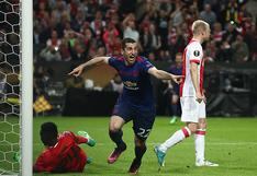 Mkhitaryan anotó el 2-0 del Manchester United en la final de Europa League