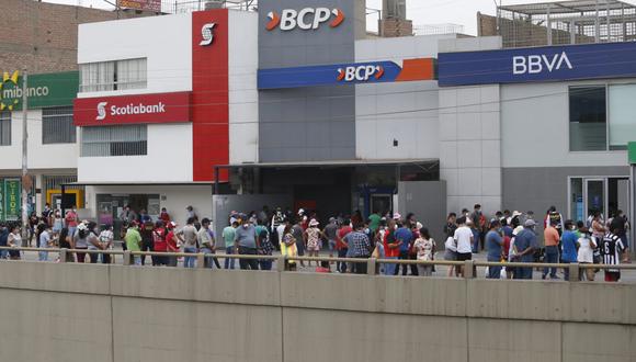 Los bancos han comenzado a hacer anuncios como la reducción de tasas de interés de los préstamos e incluso el aplazamiento del pago de cuotas ante la coyuntura. (Foto: GEC)