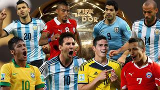 Balón de Oro: los sudamericanos que buscan ganarlo (FOTOS)