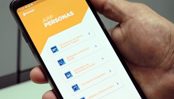 El trámite puede realizarse a través de la APP Personas de Sunat. (Foto: GEC)