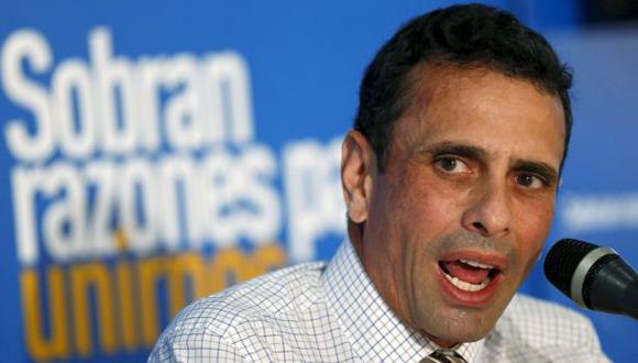 Capriles va a la OEA para pedir observación electoral